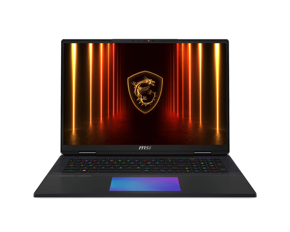 MSI Titan 18 HX AI A2XWJG-016US Core Black 18.0" UHD+ 3840x2400 MiniLED 120Hz Intel Core Ultra 9-285HX 96GB RAM 2TB+4TB(2TBx2) SSD NVIDIA GeForce RTX 5090 Laptop 24GB Graphics Win11 Pro 1YW English RGB Keyboard Gaming Notebook