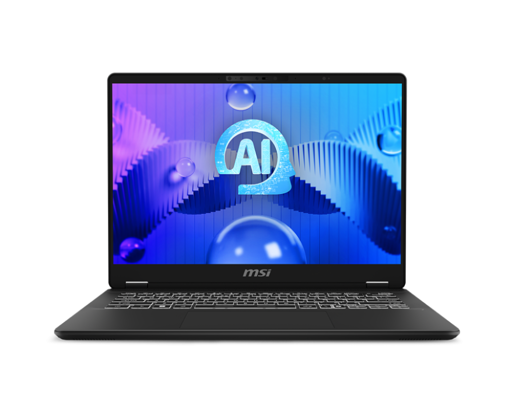 MSI Prestige 14 AI Studio C1UDXG-031CA Stellar Gray 14" FHD+ 1920x1200 144Hz Intel Core Ultra 5-125H 16GB RAM 512GB SSD NVIDIA GeForce RTX 3050 Laptop 6GB Gaphcis Win11 Home 1YW Backlit English Keyboard Notebook
