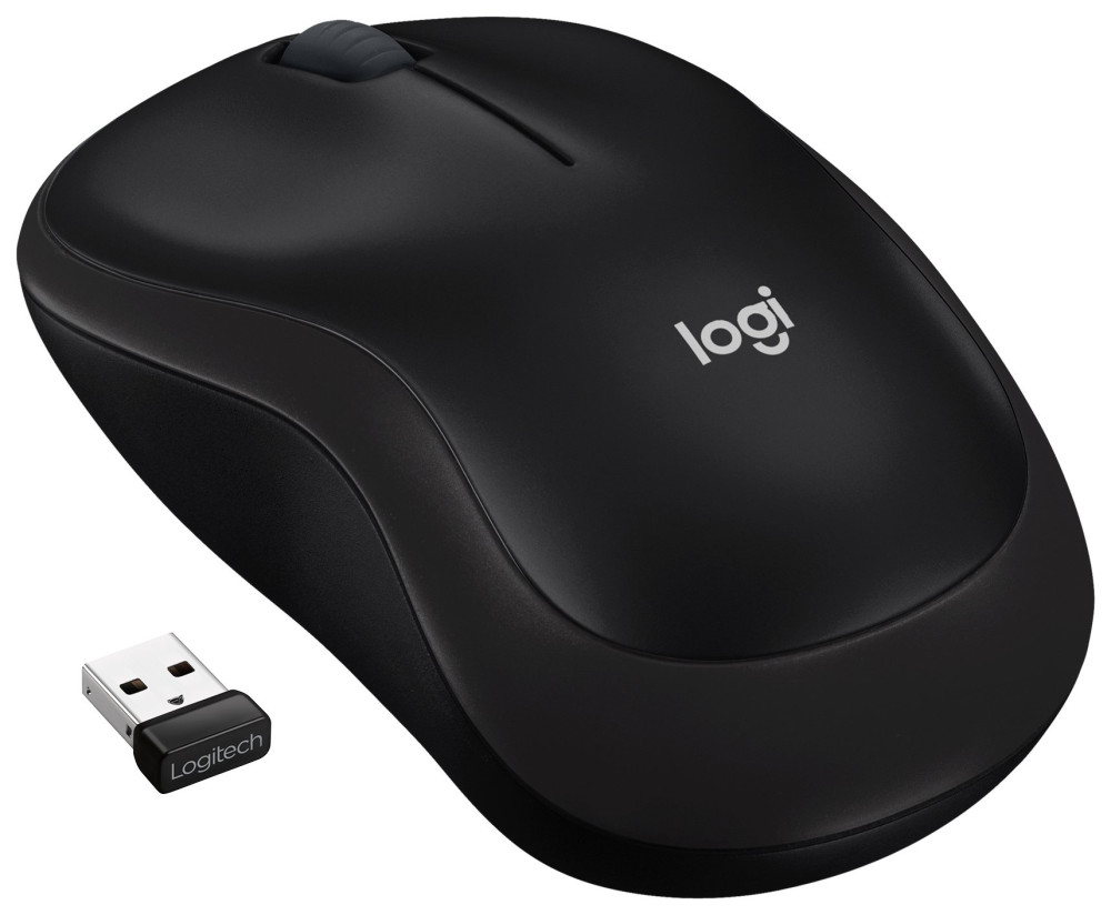 Logitech Wireless Mouse M185 Black (910-003888)