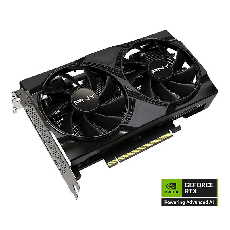 PNY GeForce RTX 5060 Dual Fan 8GB GDDR7 PCIe 5.0 1xHDMI/3xDP Video Card (VCG50608DFXPB1)