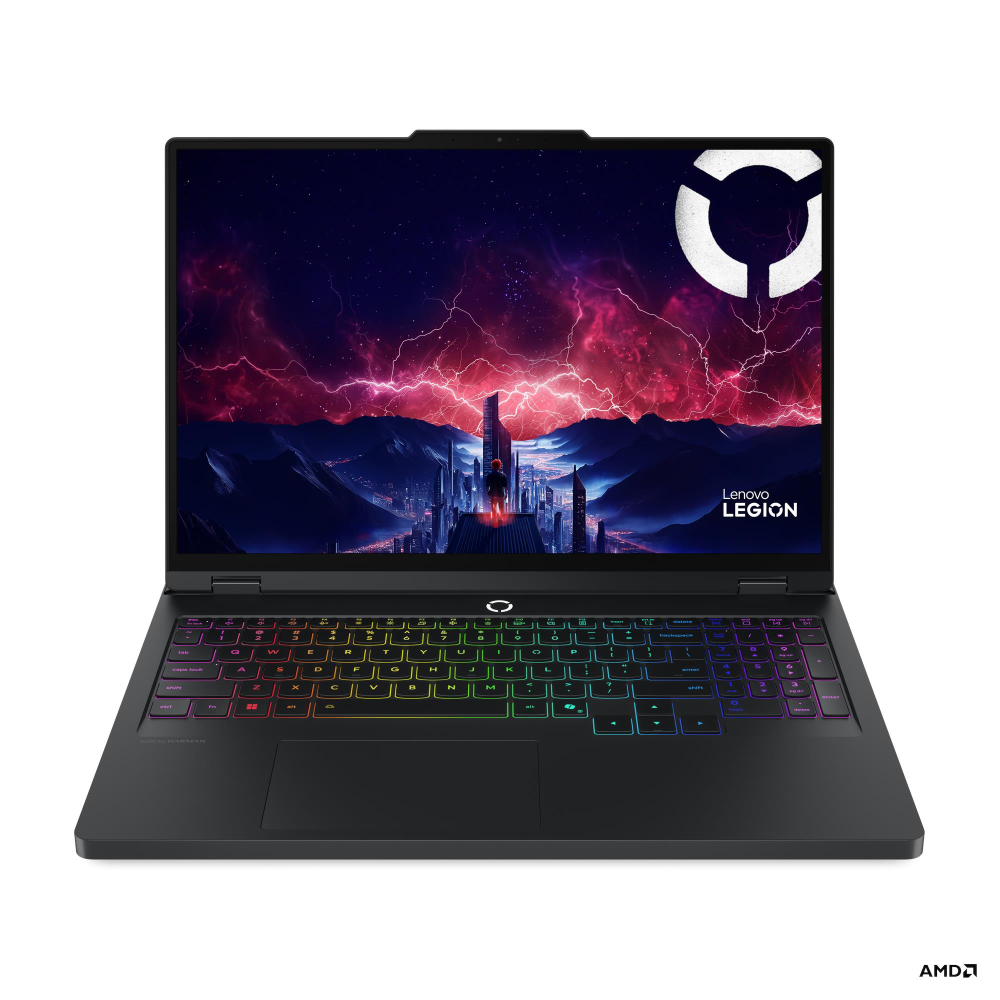 Lenovo Legion Pro 5 16ADR10 Eclipse Black 16" WQXGA 2560x1600 IPS 240Hz HDR AMD Ryzen 9 8945HX 16GB RAM 1TB SSD NVIDIA GeForce RTX 5060 Laptop 8GB Graphics Win11 Home 1YW English RGB Keyboard Notebook (83LT000SCC)