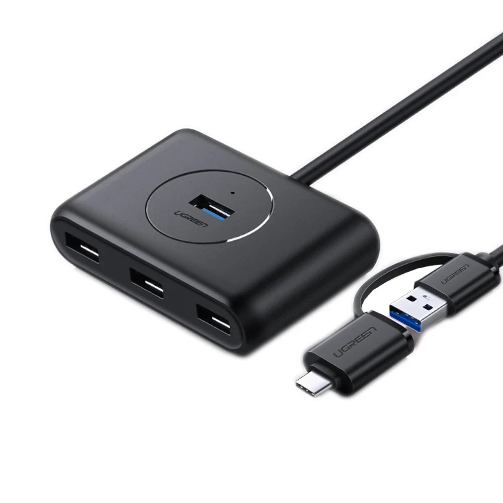 UGREEN 4-Port USB 3.0 OTG Hub (20256)