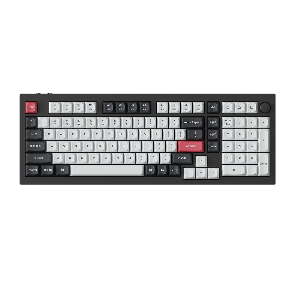 Keychron Q5 HE (96%) Carbon Black Hall Effect Wired and Wireless Mechanical Keyboard (Q5H-M1)