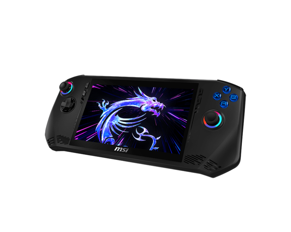 MSI Claw 7 AI+ A2VM-003CA Black 7" FHD 1920x1080 120Hz IPS TouchScreen Intel Core Ultra 7-258V 32GB RAM 1TB SSD Intel Arc 140V Graphics Win11 Home 1YW Gaming Console