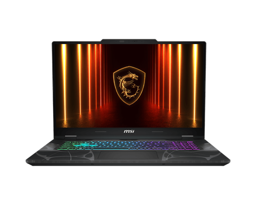 MSI Cyborg 17 B2RWFKG-055CA Translucent Black 17.3" FHD IPS 144Hz Intel Core 7 240H 16GB RAM 1TB SSD NVIDIA GeForce RTX 5060 Laptop 8GB Graphics Win11 Home 1YW RGB English Keyboard Gaming Notebook