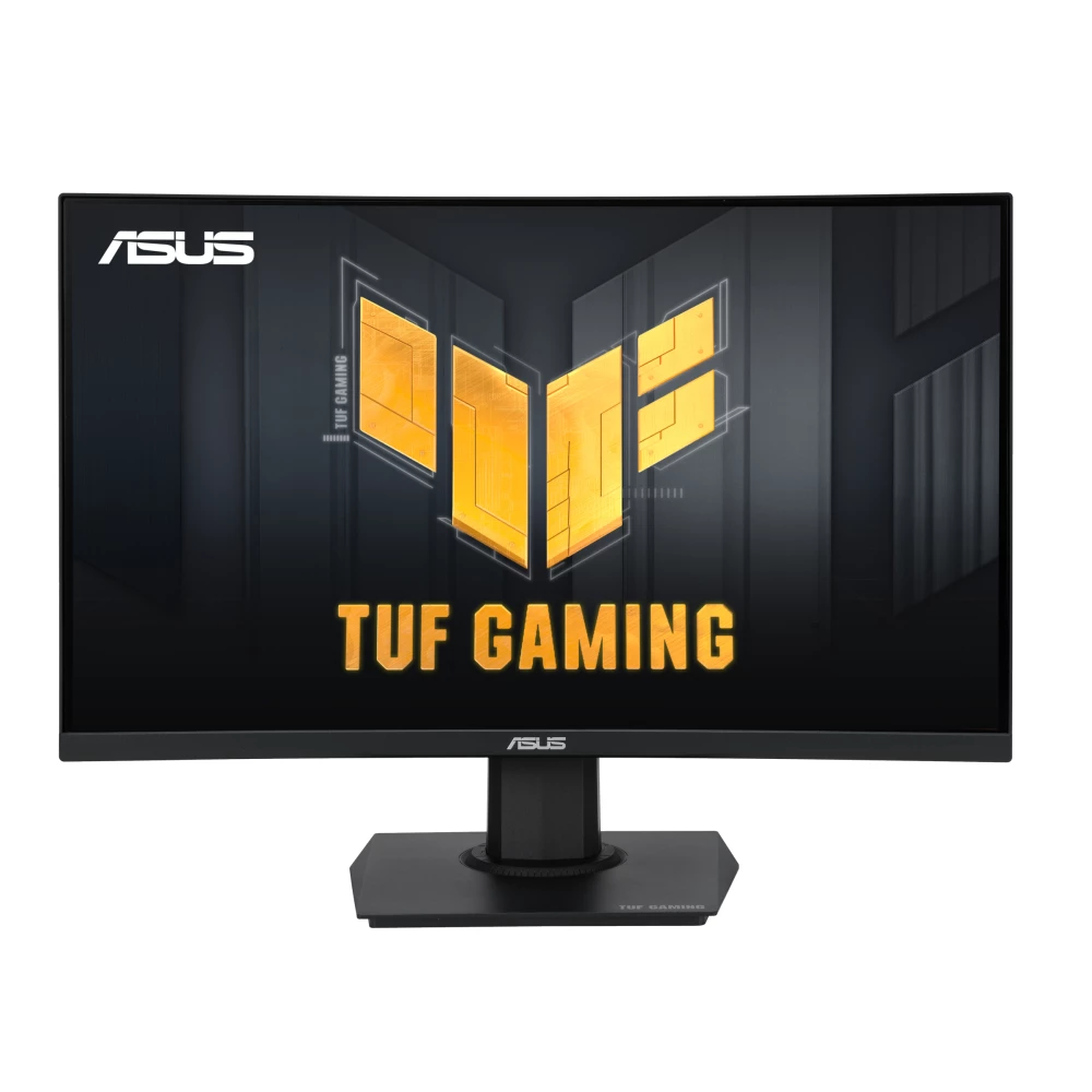 ASUS  TUF Gaming VG24VQER 24" FHD 1920x1080 VA 180Hz FreeSync, HDMI,DP Curved Gaming Monitor