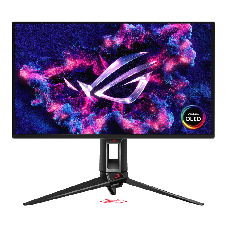 ASUS ROG Swift OLED PG27UCDM 27" UHD 4K 3840x2160 QD-OLED 240Hz HDR DV G-SYNC Compatible, FreeSync Premium Pro, Height, Pivot, HDMI,DP,USB-C Gaming Monitor