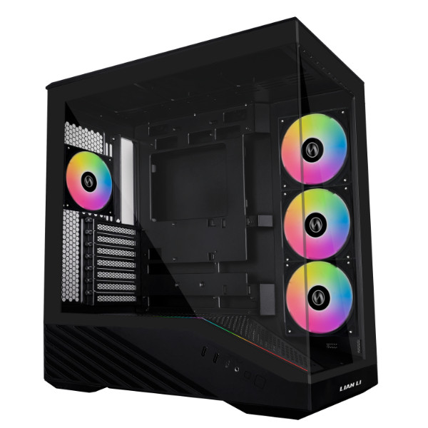 Lian Li Vector V100R Black RGB Tempered Glass ATX Mid-Tower Case (V100RX)