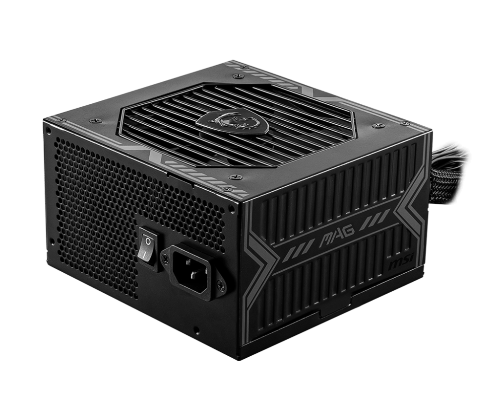 MSI MAG A650BN 650W 80 PLUS Bronze Power Supply (MAGA650BN)