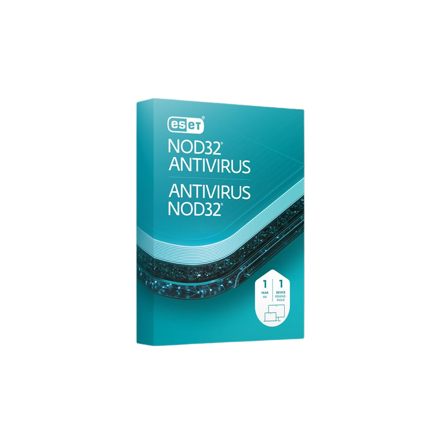 ESET NO32 Antivirus - 1 Year - 1 Device - Sleeve (RTL-EAVH-N1-1-1-CRD-EFL)