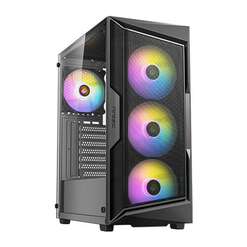 Antec AX Series AX61 ELITE Tempered Glass ARGB ATX Mid-Tower Case