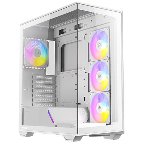 Antec Constesllation Series C3 ARGB White ARGB ATX Mid-Tower Case