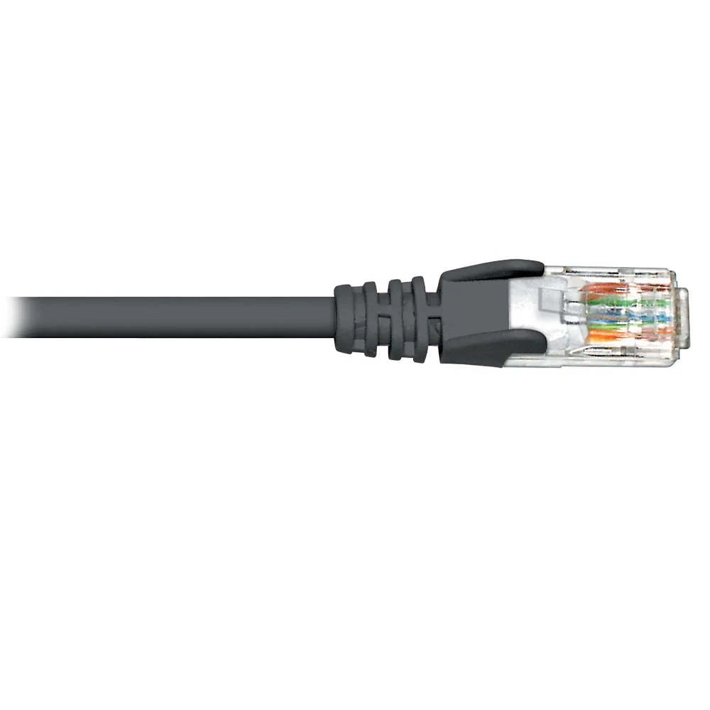 BlueDiamond CAT6 Patch Cable - BK, 75ft Black (6031)