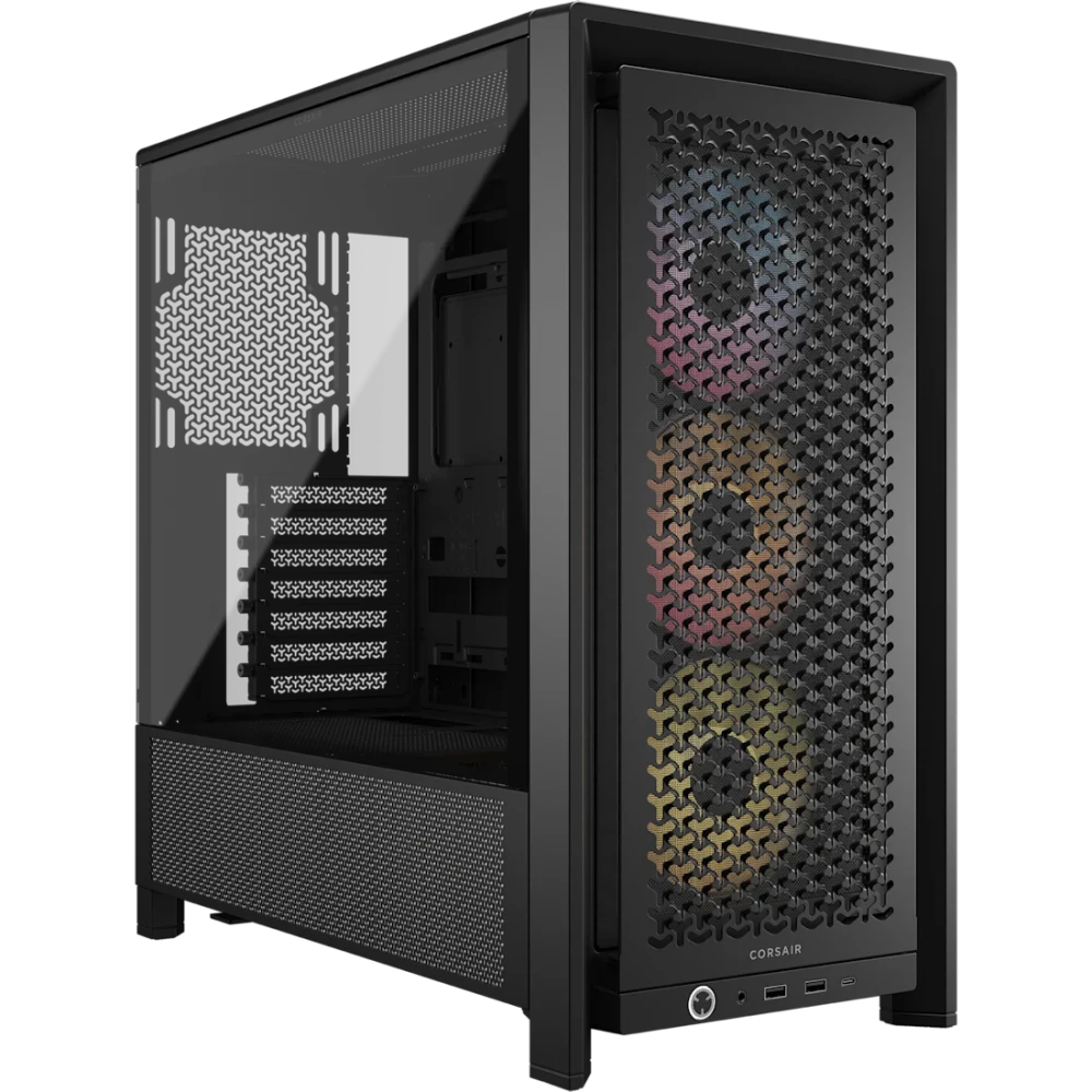 Corsair FRAME 4000D RS ARGB Black TG ATX Mid-Tower Case (CC-9011296-WW)