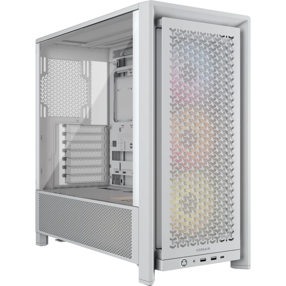 Corsair FRAME 4000D RS ARGB White TG ATX Mid-Tower Case (CC-9011297-WW)