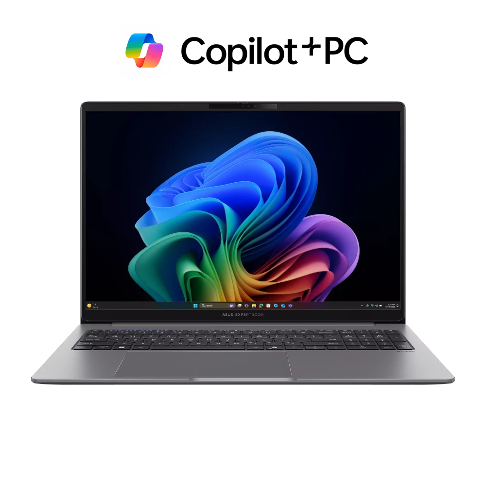 ASUS ExpertBook P3 PM3406CKA-P7321-CA Misty Grey 14.0" WQXGA 2560x1600 AMD Ryzen AI 7 350 32GB RAM 1TB SSD AMD Radeon 860M Graphics Win11 Pro 3YW/1ADP Backlit English Keyboard Notebook