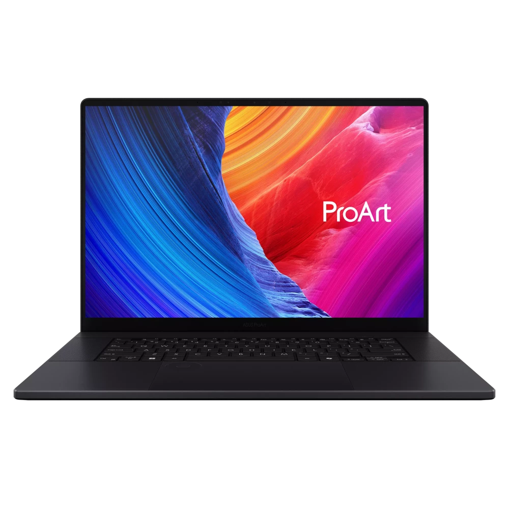ASUS ProArt P16 H7606WR-DB91T-CA Nano Black 16" 4K WQUXGA OLED 120Hz TouchScreen AMD Ryzen AI 9 HX 370 32GB RAM 1TB SSD NVIDIA RTX 5070 Ti Laptop 12GB Graphics Win11 Home 1YW/1ADP Backlit French Bilingual Keyboard Notebook
