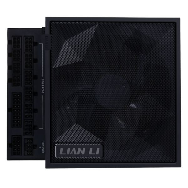 Lian Li EDGE GOLD 750 Black 750W L-shape 80 PLUS Gold ATX 3.1 PCIe 5.1 Fully Modular Power Supply (EG0750G BLACK)