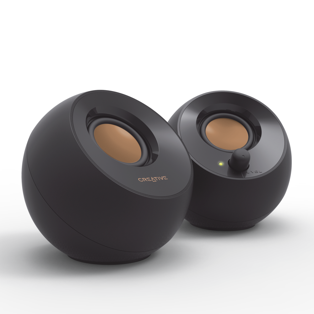 Creative Pebble Black 2.0 USB Desktop Speakers (51MF1680AA000)