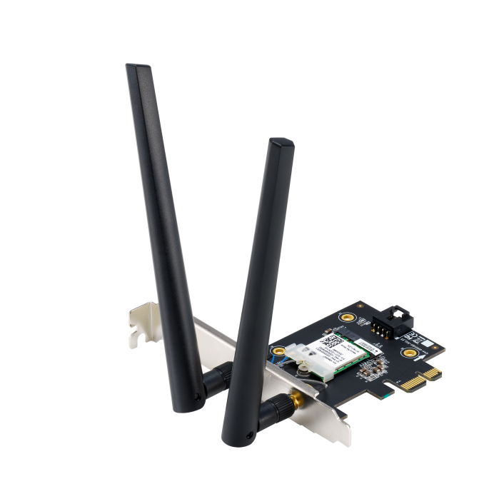 ASUS PCE-BE6500 WiFi 7 PCI-E Adapter Bluetooth 5.4, WPA3 network security