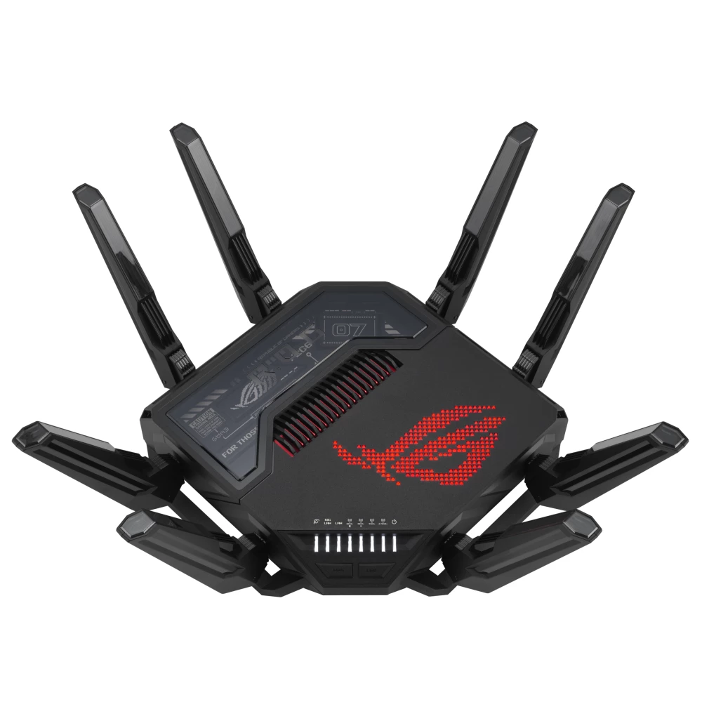 ASUS RT-BE96U Tri-Band WiFi 7 Router, Dual 10G Port, 320Mhz, MLO, AiMesh Support