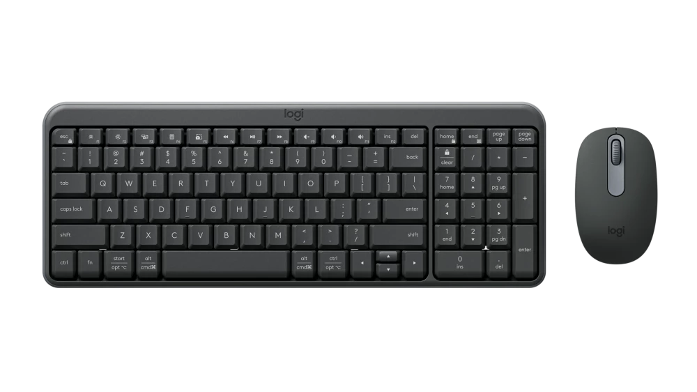 Logitech MK250 Compact Graphite English Bluetooth Wireless Combo (920-013510)