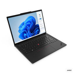 Lenovo ThinkPad T14 Gen 5 (AMD) Noir 14" WUXGA 1920x1200 IPS Tactile AMD Ryzen 7 PRO 8840U 32GB RAM 512GB SSD Graphiques AMD Radeon 780M Win11 Pro 1AG Clavier Francais Canadien Rétro-éclairé Ordinateur Portable (21MC004YCA)