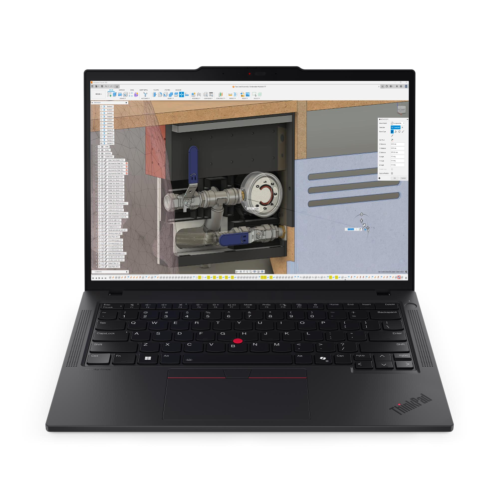 Lenovo ThinkPad P14s Gen 6 (AMD) Black 14" WUXGA 1920x1200 IPS Touchscreen AMD Ryzen AI 7 PRO 350 32GB RAM 512GB SSD AMD Radeon 860M Graphics Win11 Pro 1YW Backlit French Canadian Keyboard Notebook (21QL001ACA)