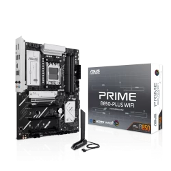 ASUS Prime B850-Plus WiFi AM5 ATX AMD B850 4xDIMM DDR5 3xM.2 USB 10Gbps 2.5Gb LAN Wi-Fi 6E+BT Carte Mère
