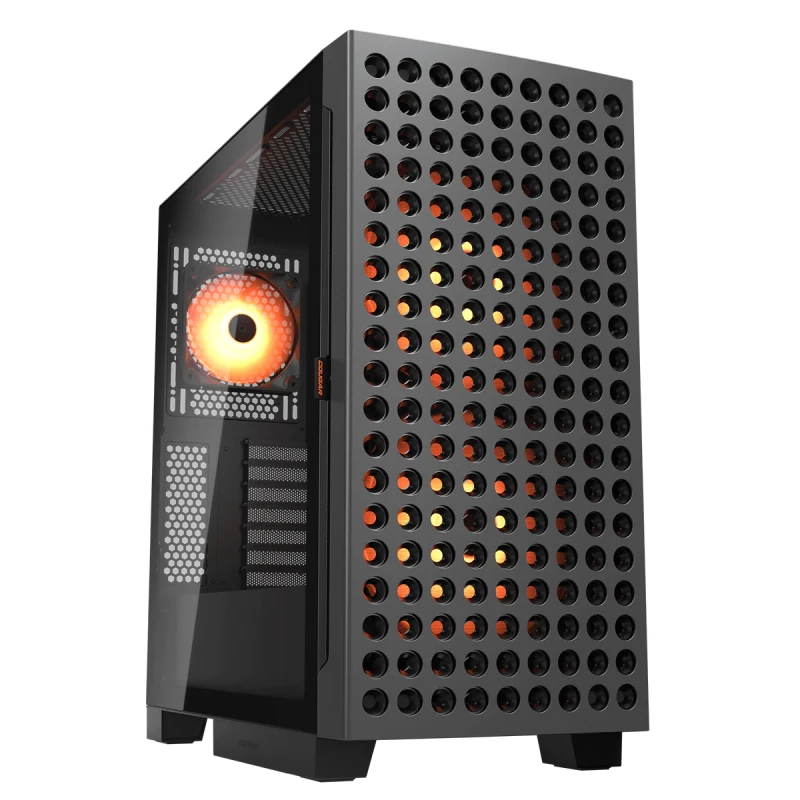 Cougar Airface ECO RGB Black TG ATX Mid-Tower Case (385YA20.0001)