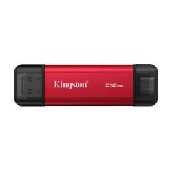 Kingston Dual Portable SSD 512GB USB 3.2 Gen 2 Type-A and Type-C (SPSD/512GB)