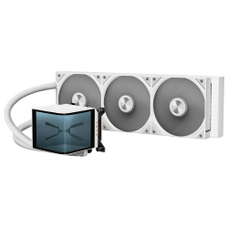 TRYX PANORAMA 360 White 360mm AIO Liquid CPU Cooler (L-P360N-DS3M-G1W)