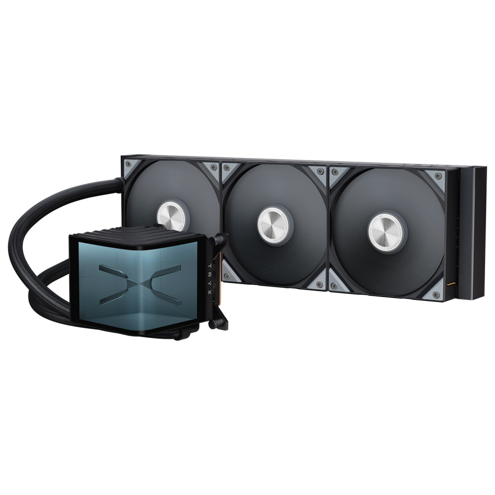 TRYX PANORAMA 360 Black 360mm AIO Liquid CPU Cooler (L-P360N-DS3M-G1K)