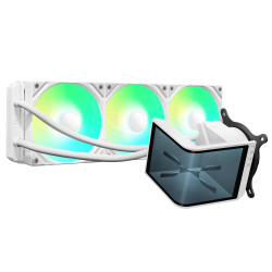 TRYX PANORAMA SE ARGB 360 White 360mm AIO Liquid CPU Cooler (L-P360L-AM3M-G0W)