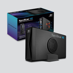 Vantec NexStar HX Boîtier pour Disque Dur 3.5” SATA III 6Gbps – USB 3.0 avec Ventilateur (NST-387S3-BK)