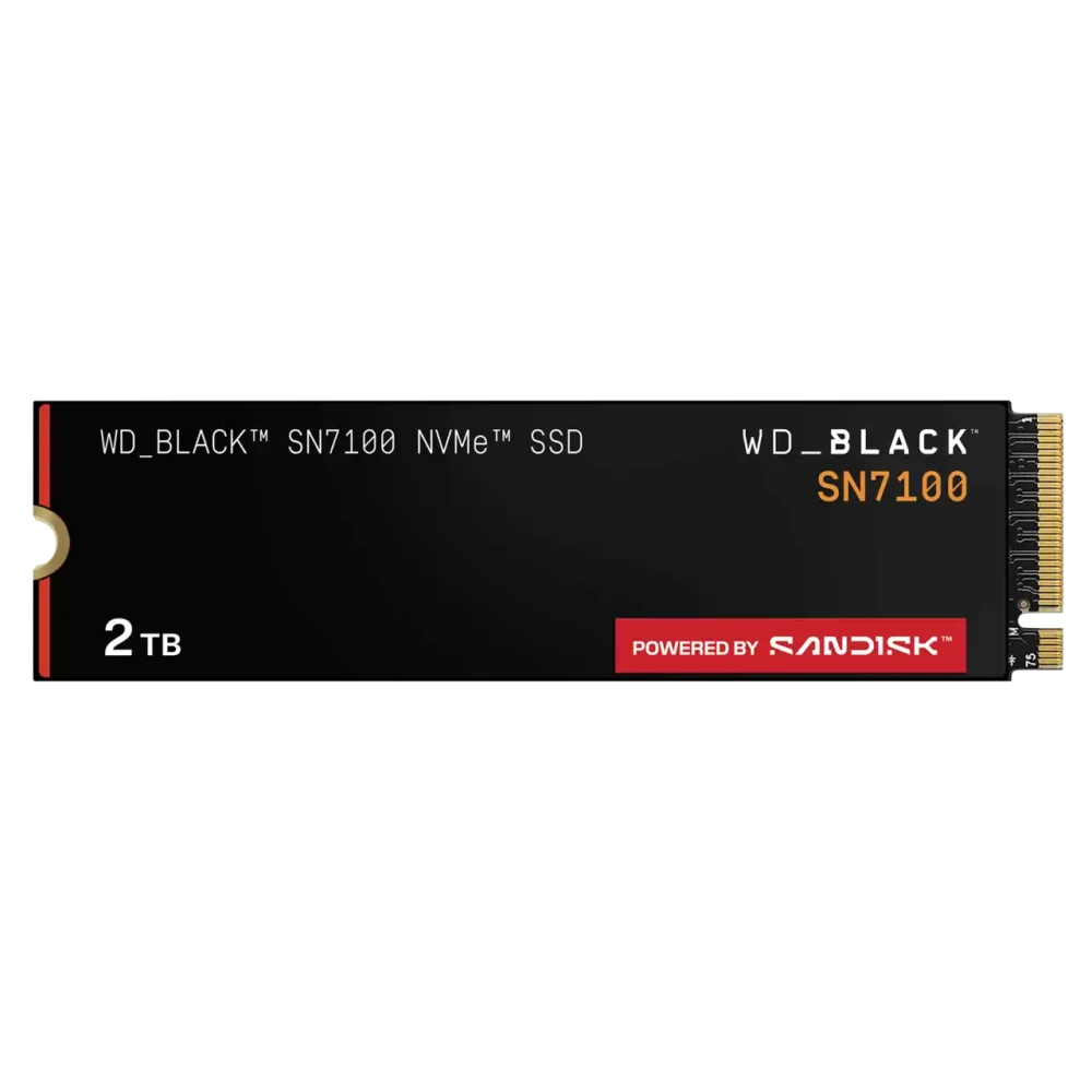 WD_BLACK SN7100 2TB NVMe PCIe Gen 4.0 x4 80mm M.2 SSD (WDS200T4X0E-00CJA0)
