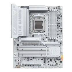 ASUS TUF GAMING X870-PRO WIFI7 W NEO AM5 ATX AMD X870 4xDIMM DDR5 4xM.2 USB4 5Gb LAN Wi-Fi 7+BT White Motherboard