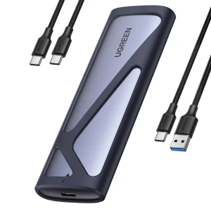 UGREEN Boîtier pour disque dur NVMe/SATA 10 Gbit/s (90264)