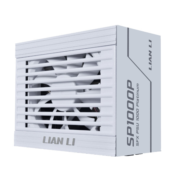 Lian Li SP1000 Platinum White 1000W 80 PLUS Platinum ATX 3.1 PCIe 5.1 SFX Fully Modular Power Supply (SP1000P.W)