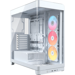 Corsair FRAME 4500X RS-R ARGB White Panoramic Glass ATX Mid-Tower Case (CC-9011315-WW)