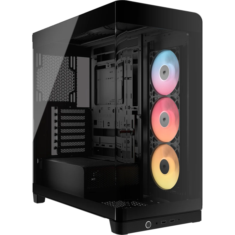 Corsair FRAME 4500X RS-R ARGB Black Panoramic Glass ATX Mid-Tower Case (CC-9011314-WW)