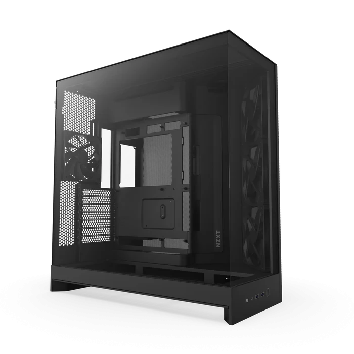 NZXT H9 Flow Black Dual-Chamber ATX Mid-Tower Case (CM-H92FB-01)