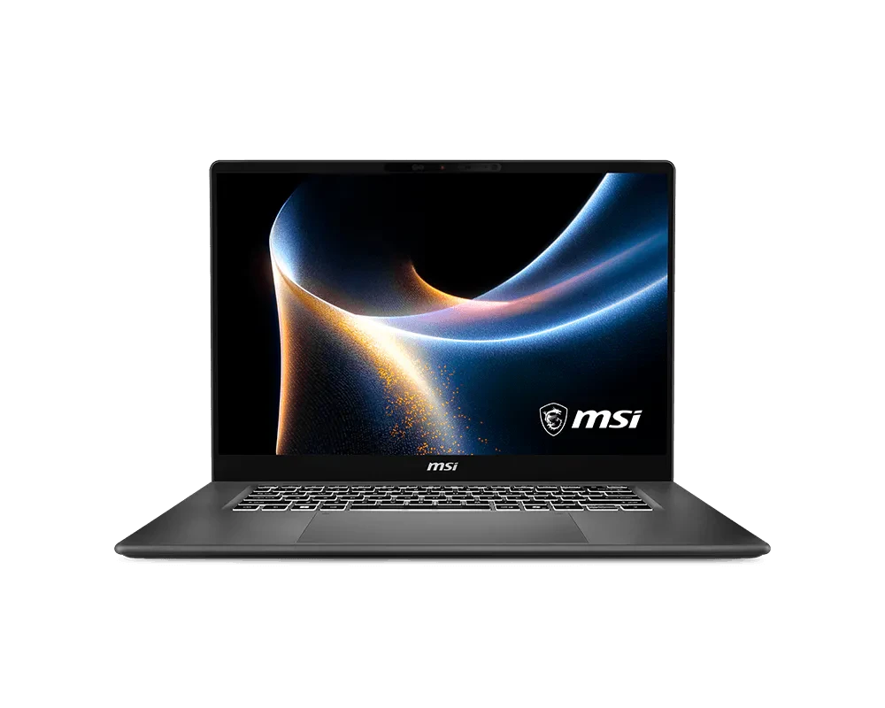 MSI Prestige 16 AI+ C3MG-097CA Platinum Gray 16" 2.8K 2880x1800 OLED 120Hz Intel Core Ultra 9 386H 32GB RAM 1TB SSD Intel Arc Graphics Win11 Home 1YW Backlit English Keyboard Notebook