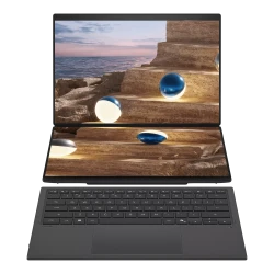 ASUS Zenbook DUO UX8407AA-DS71T-CA Gris 14" WQXGA+ 2880x1800 OLED TouchScreen Intel Core Ultra 7 355 32GB RAM 1TB SSD Graphiques Intel Win11 Famille 1AG/1PDA Clavier Anglais Ordinateur Portable