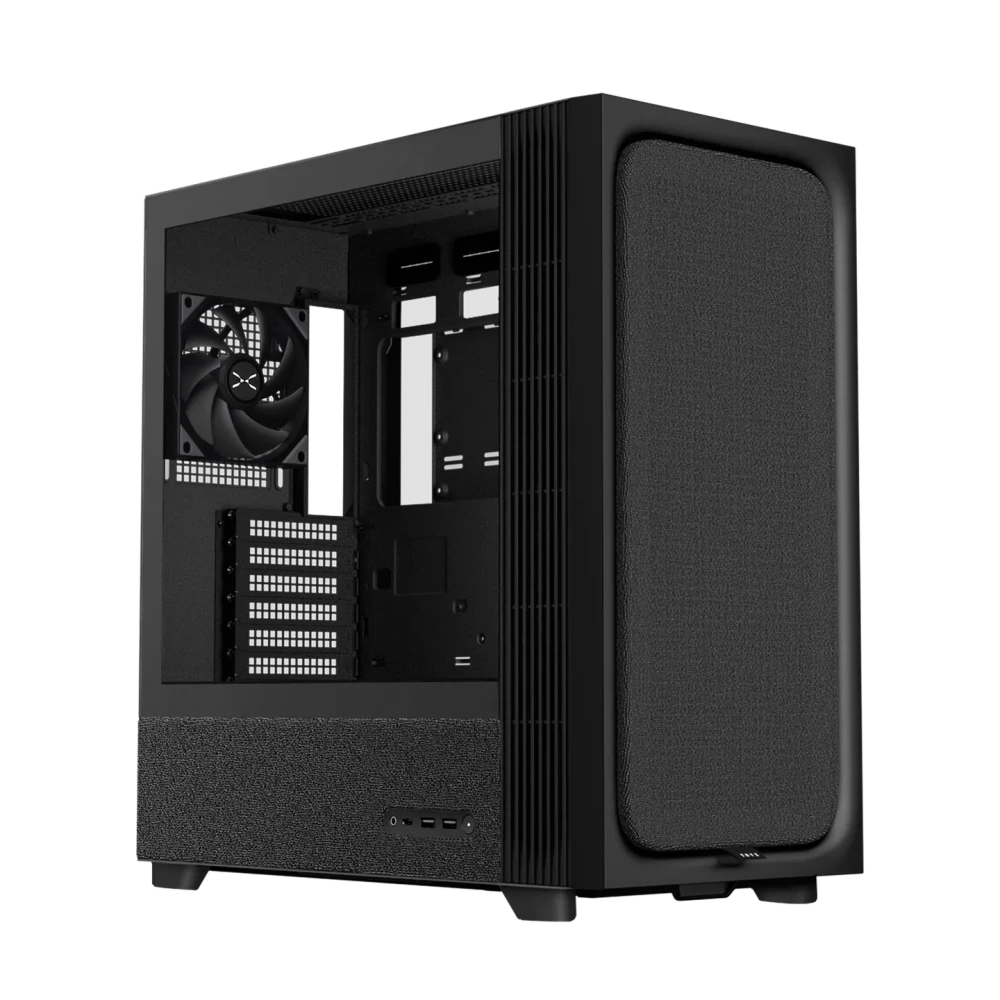 TRYX FLOVA F50 Black ATX Mid-Tower Case (C-F500F-FM1E-G0K)