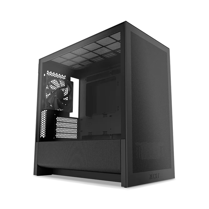 NZXT H3 Flow Black Micro-ATX Case (CC-H31FB-01)