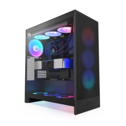 NZXT H7 Flow RGB Black ATX Mid-Tower Case (CM-H72FB-R1)