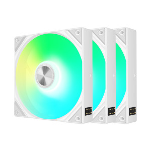 TRYX ROTA SL ARGB Reverse 120 White 120mm Triple Pack Case Fans (F-R120R-AM3M-G0W)