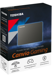 Toshiba Canvio Gaming 1TB USB 3.0 Disque Dur Externe (HDTX110XK3AA)