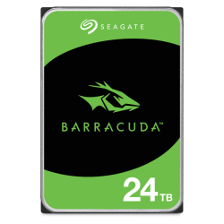 Seagate BarraCuda 3.5" 24TB 7200RPM 512MB Cache SATA 6Gb/s HDD Hard Drive (ST24000DM001)